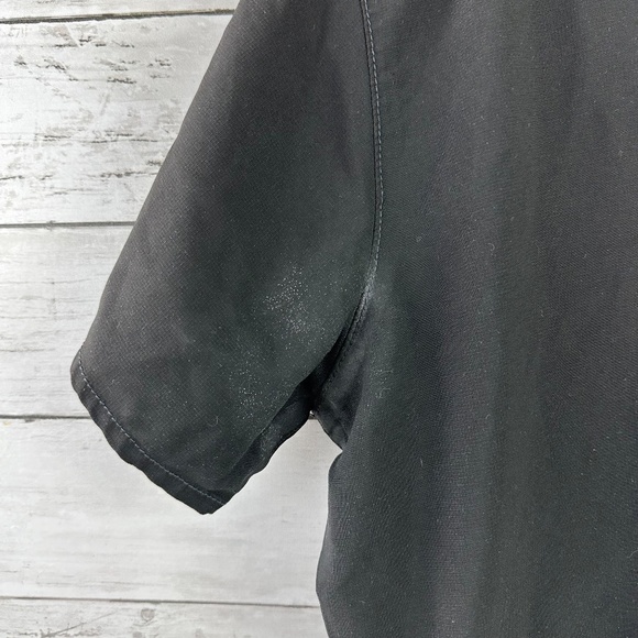 Lot of 4 Carhartt Force Scrub Shirt Women‎ Small Pockets Short Sleeve Black Worn - Picture 9 of 13